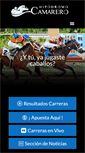 Mobile Screenshot of hipodromo-camarero.com